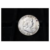 1948 FRANKLIN SILVER HALF DOLLAR