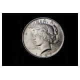 1923 PEACE SILVER DOLLAR 90%