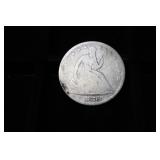 1876 SEATED LIBERTY HALF DOLLAR 90%