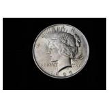 1923 PEACE SILVER DOLLAR 90%