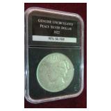 1922 P PEACE SILVER DOLLAR 90%