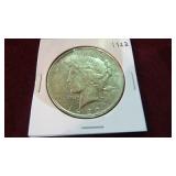 1922 P PEACE SILVER $ 90%