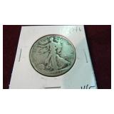 1946 P WALKING LIB. 1/2 DOLLAR 90%