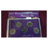 2000 COMM QTR PLATINUM SET