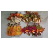 SET OF 15 FALL/THANKSGIVING FLATWARE HOLDERS