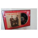 INTRODUCING BEATLES ORIGINAL ALBUM FRAMED