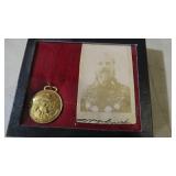 BUFFALO BILL WATCH FOB IN CASE