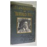 LIVE & ADVENTURES OF BUFFALO BILL BOOK - 1917