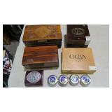 VINTAGE WOOD & METAL BOX COLLECTION