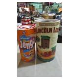 LINCOLN LOGS AND JENGA GAME