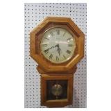 WEST MINISTER DANIEL DAKOTA QUART WALL CLOCK