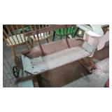 ANTIQUE BUCKBOARD WAGON SEAT W/SPRINGS
