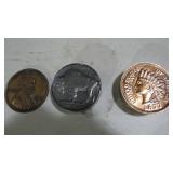 COLLECTION OF COIN PAPERWEIGHTS
