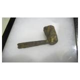 CIVIL WAR ERA (?) BATTLEFIELD METAL PIPE IN CASE