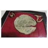 CIVIL WAR ERA BELT BUCKLE IN CASE