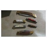 COLLECTION OF POCKET KNIVES