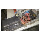 BATTERY CHARGER, SCROLL SAW, METRIC SOCKET SET