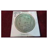 1879 (O) MORGAN SILVER DOLLAR 90%