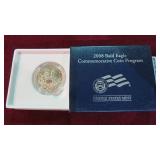 2008 BALD EAGLE HALF DOLLAR W/BOX, PAPERS