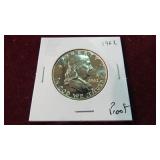 1962 P FRANKLIN HALF DOLLAR PROOF