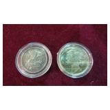 2 1/10 OZ .999 SILVER ROUNDS