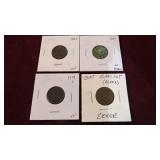 1893, 97 IND HD, 1918 S LINCOLN, 1 CENT BLANK ERRO