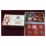 2002 US MINT SILVER PROOF SET