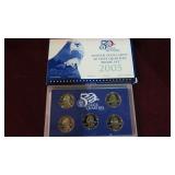 2005 US STATE QUARTER PROOF SET