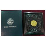 1995 CIVIL WAR BATTLEFIELD COMM. COINS W/BOX