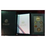 1997 US MINT PRESTIGE SET W/BOX, COA
