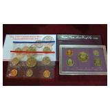 1989 US PROOF SET, 1994 P&D DOUBLE MINT SET