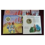 SMITHSONIAN $1 & 1993 J MADISON 1/2 $ COMM COINS