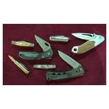 COLLECTION LOCK BLADES, PIN KNIVES, BULLET KNIFE