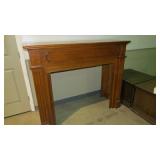 MISSION OAK MANTLE "OLIVIA" BY PEARL, CHERRY FINIS