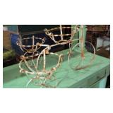 METAL TRICYCLE FLOWER POT STAND