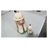 UTICA CLUB FISHERMAN STEINS, WEBCO MATT BREWING CO