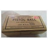 PISTOL BALL .45 50 ROUNDS AMMO