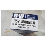 SMITH & WESSON .357 50 RDS AMMO