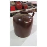 2 GALLON BROWN CROCK JUG