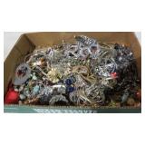 BOX LOT OF ESTATE JEWELRY