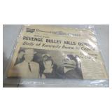 1963 DEMOCRAT CHRONICLE OSWALD/JACK RUBY