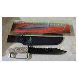15" TAC EXTREME FIXED BLADE KNIFE NIB