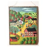FOLK ART PAINTING