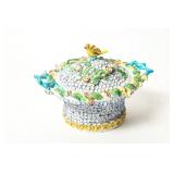 SCHNEEBALLEN STYLE COVERED VASE