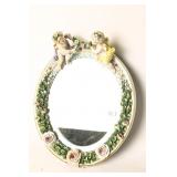MEISSEN? PORCELAIN MIRROR