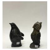 SOAPSTONE BIRD CARVINGS