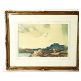 RUSSELL FLINT LITHO