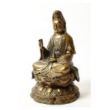 CHINESE BRONZE STATUE