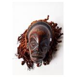AFRICAN HAND CARVED WOODEN CHILDï¿½S MASK