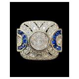 ART DECO SAPPHIRE STYLE RING